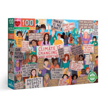 Load image into Gallery viewer, Climate March! Puzzle (100 Pieces)