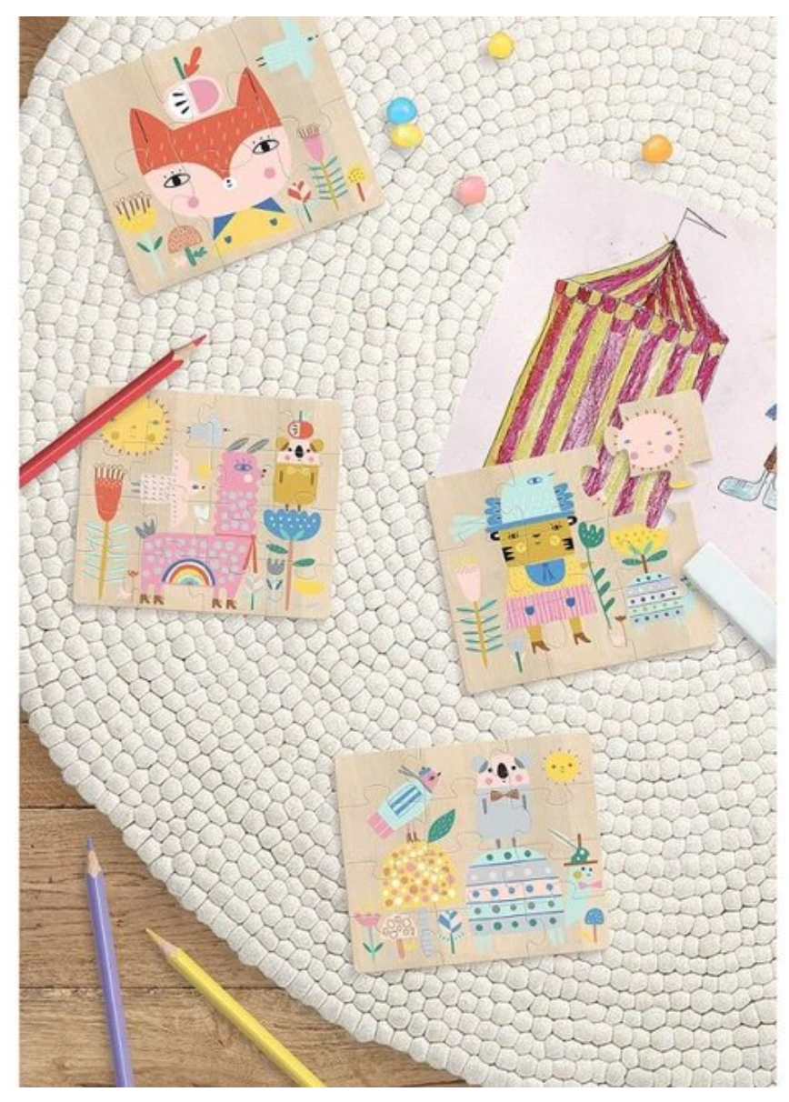 Vilac Wooden Puzzle Set
