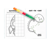 Load image into Gallery viewer, Mini Traveler Activity Kit: Dinosaurs in Space