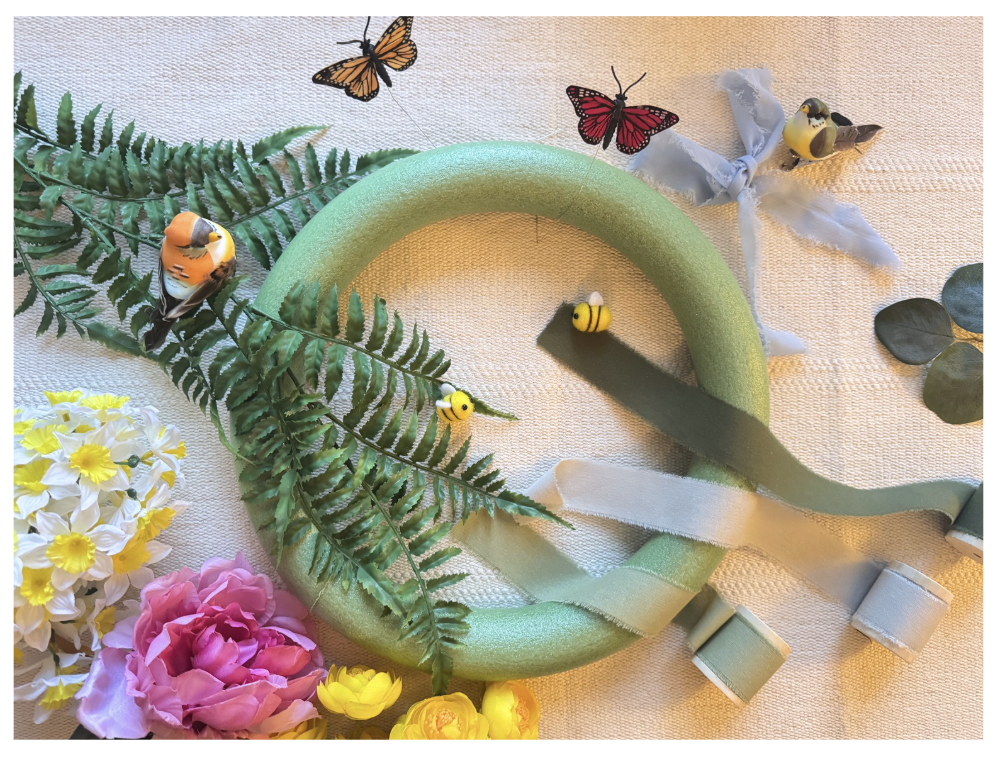 MAR 21st - IN PERSON - Spring Wreath: A Fiber Art Workshop