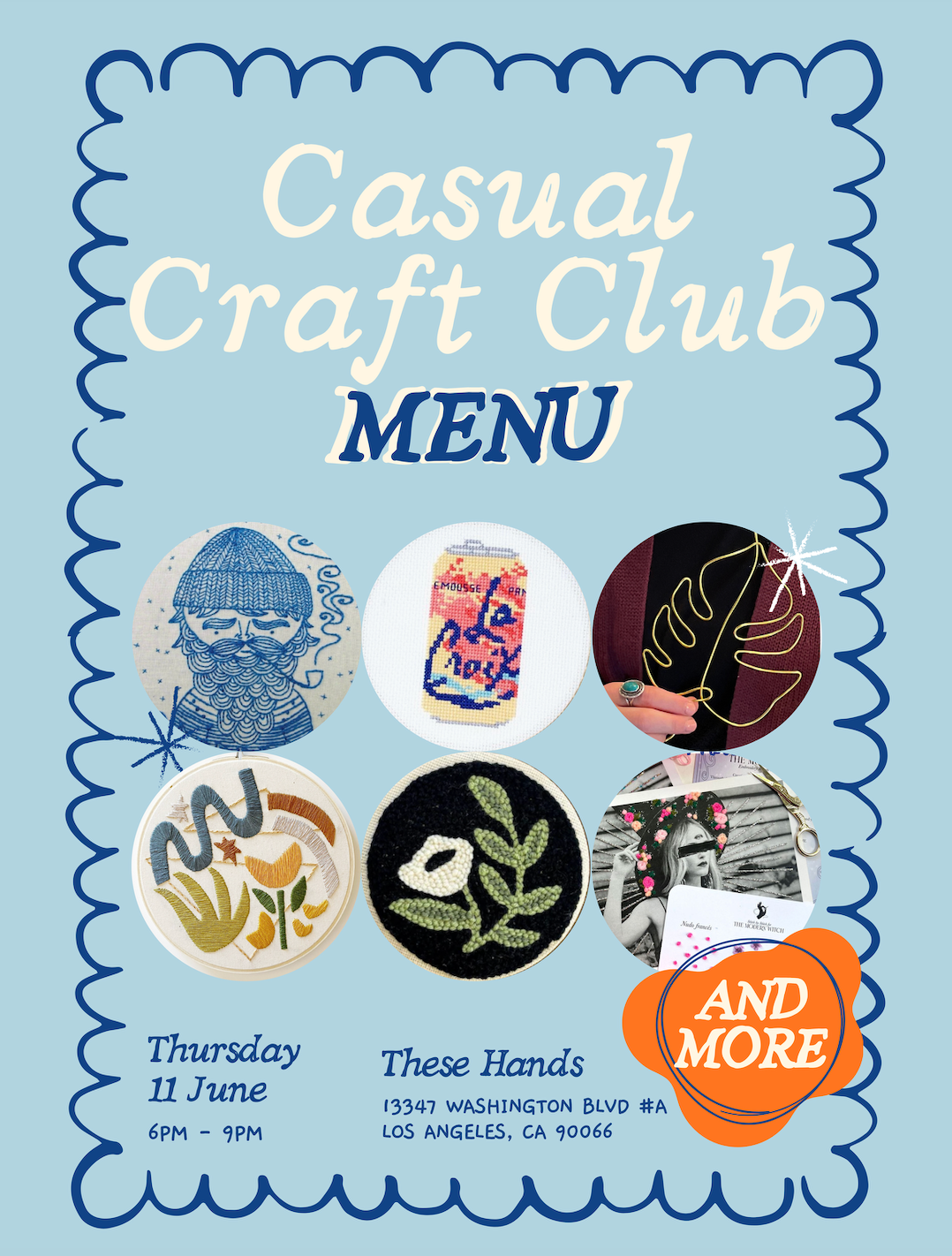 JUN 11th - Casual Craft Club: Craft Your Own Adventure