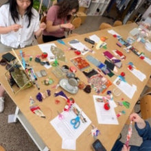 Load image into Gallery viewer, MAR 15th - IN PERSON - Beginning Hand Sewing - Silk Flower Brooch Workshop