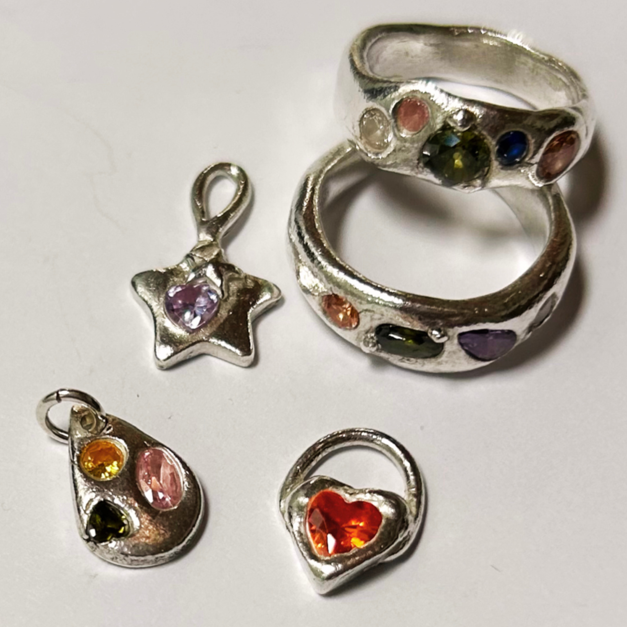 MAY 30th - Silver Metal Clay Rings or Charms Workshop