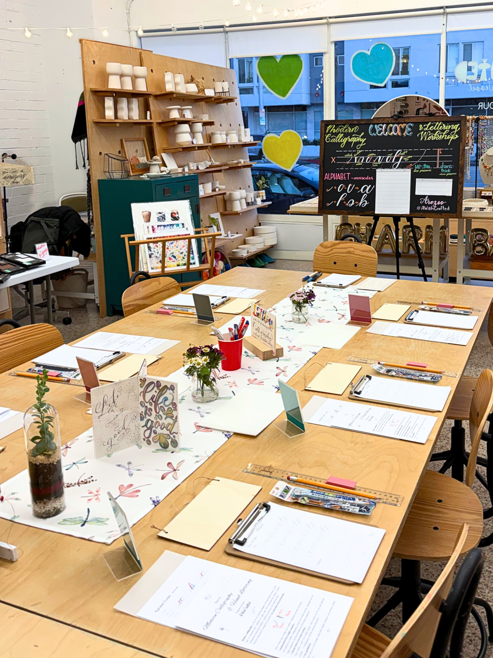 May 9 - Calligraphy Club: Fabric Edition