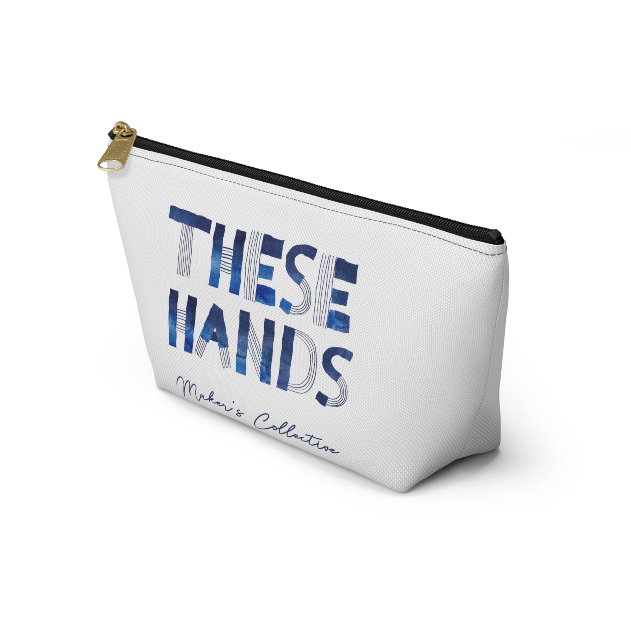 Accessory Pouch w T - bottom - These Hands Makers Collective