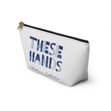 Load image into Gallery viewer, Accessory Pouch w T - bottom - These Hands Makers Collective