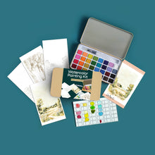 Load image into Gallery viewer, English Countryside watercolor painting kit