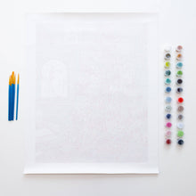 Load image into Gallery viewer, Aesthetic Tree by Team Paint Anywhere Holiday Paint by Numbers Deluxe - These Hands Makers Collective