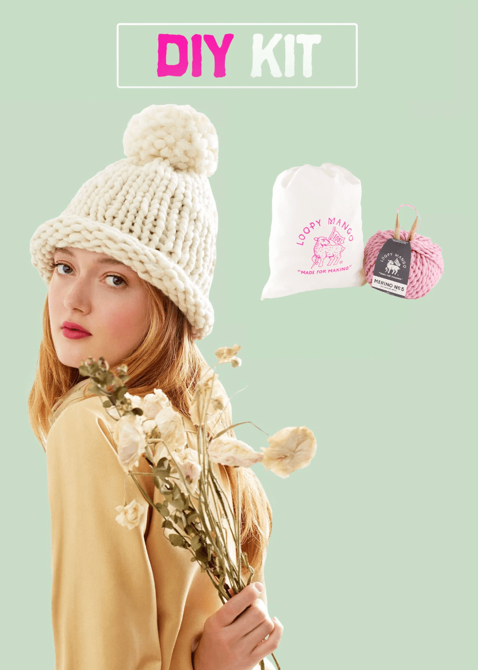 All You Knit Kit - Hat - These Hands Makers Collective