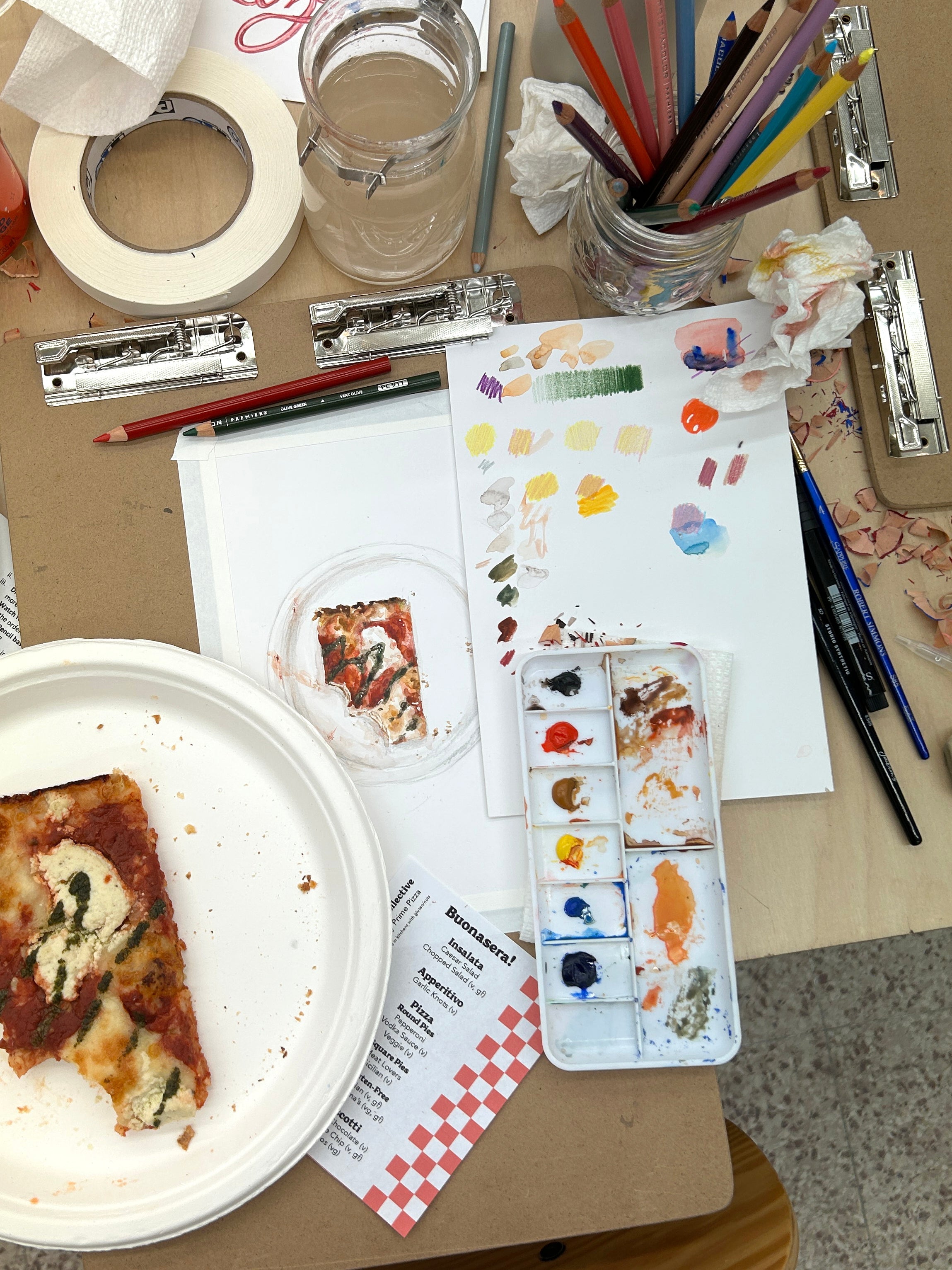 APR 15th IN - PERSON - Paint + Pizza Party with Annie Brown - These Hands Makers Collective