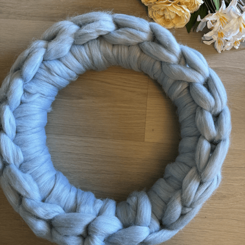 Apr 18th - IN PERSON - Spring Wreath: A Fiber Art Workshop - These Hands Makers Collective