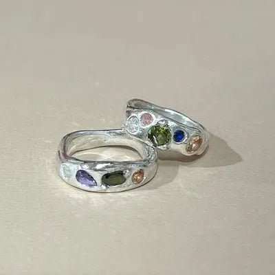 APR 25th - IN PERSON - Silver Metal Clay Gem Rings - These Hands Makers Collective