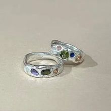 Load image into Gallery viewer, APR 25th - IN PERSON - Silver Metal Clay Gem Rings - These Hands Makers Collective