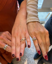 Load image into Gallery viewer, APR 25th - IN PERSON - Silver Metal Clay Gem Rings - These Hands Makers Collective
