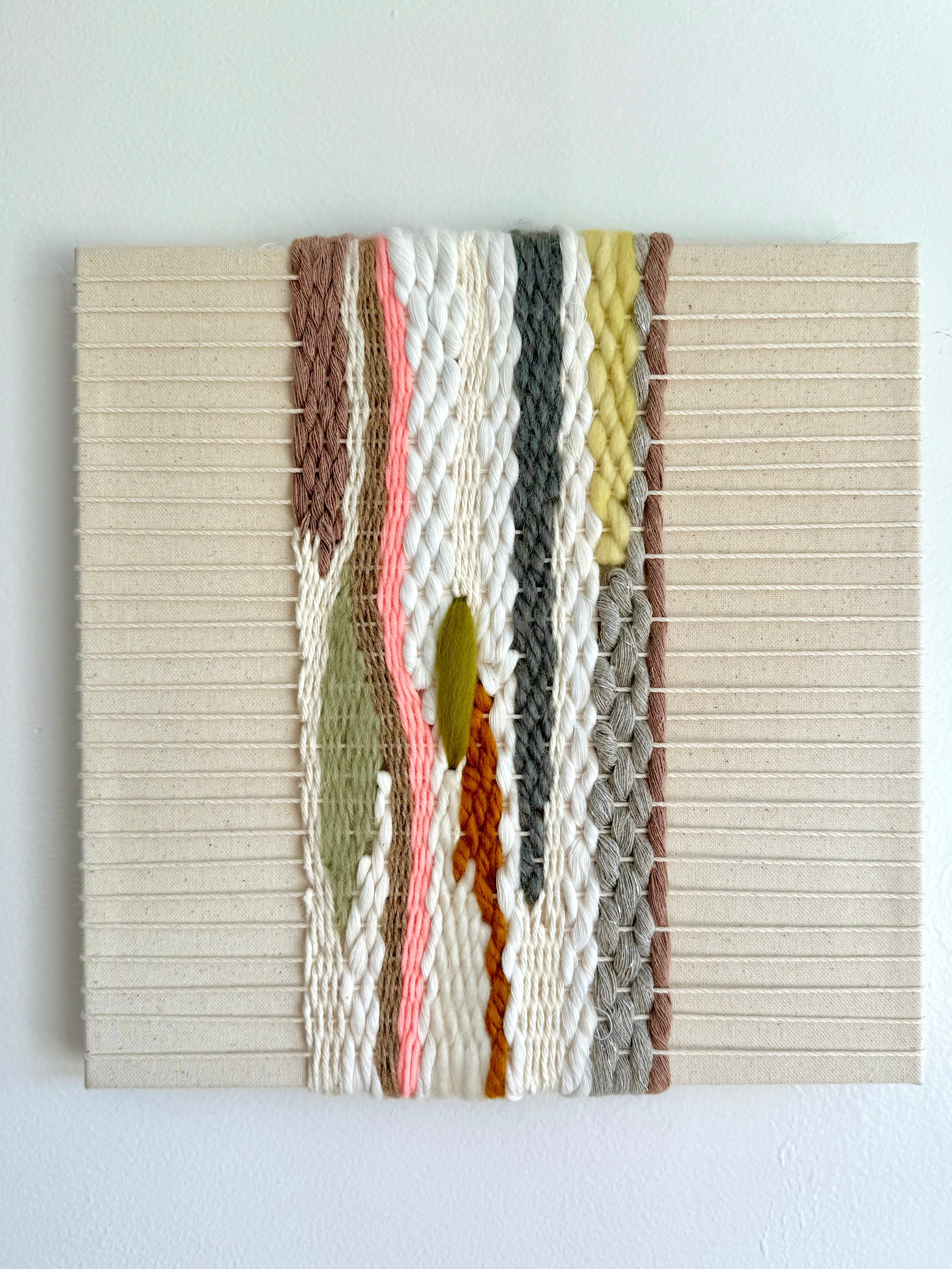 APR 26th IN - PERSON - Weave Over Raw Canvas with Mirina Moloney - These Hands Makers Collective