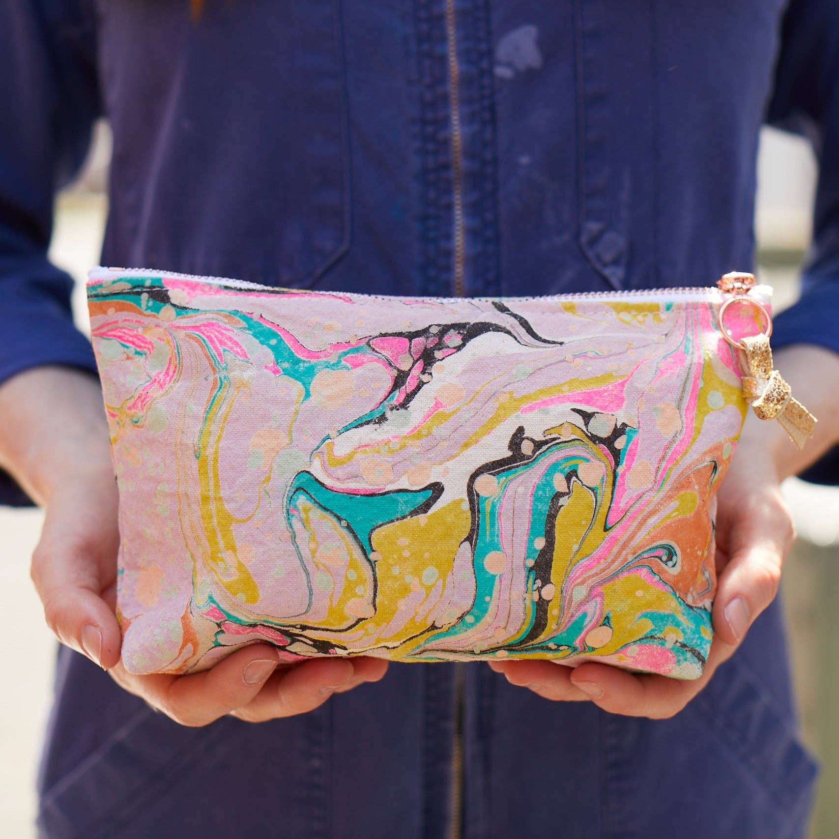Astral Marbled Pouch Viper Large - These Hands Makers Collective