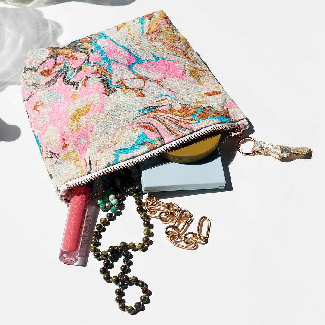 Astral Marbled Pouch Viper Small - These Hands Makers Collective