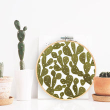 Load image into Gallery viewer, Prickly Pears - embroidery kit