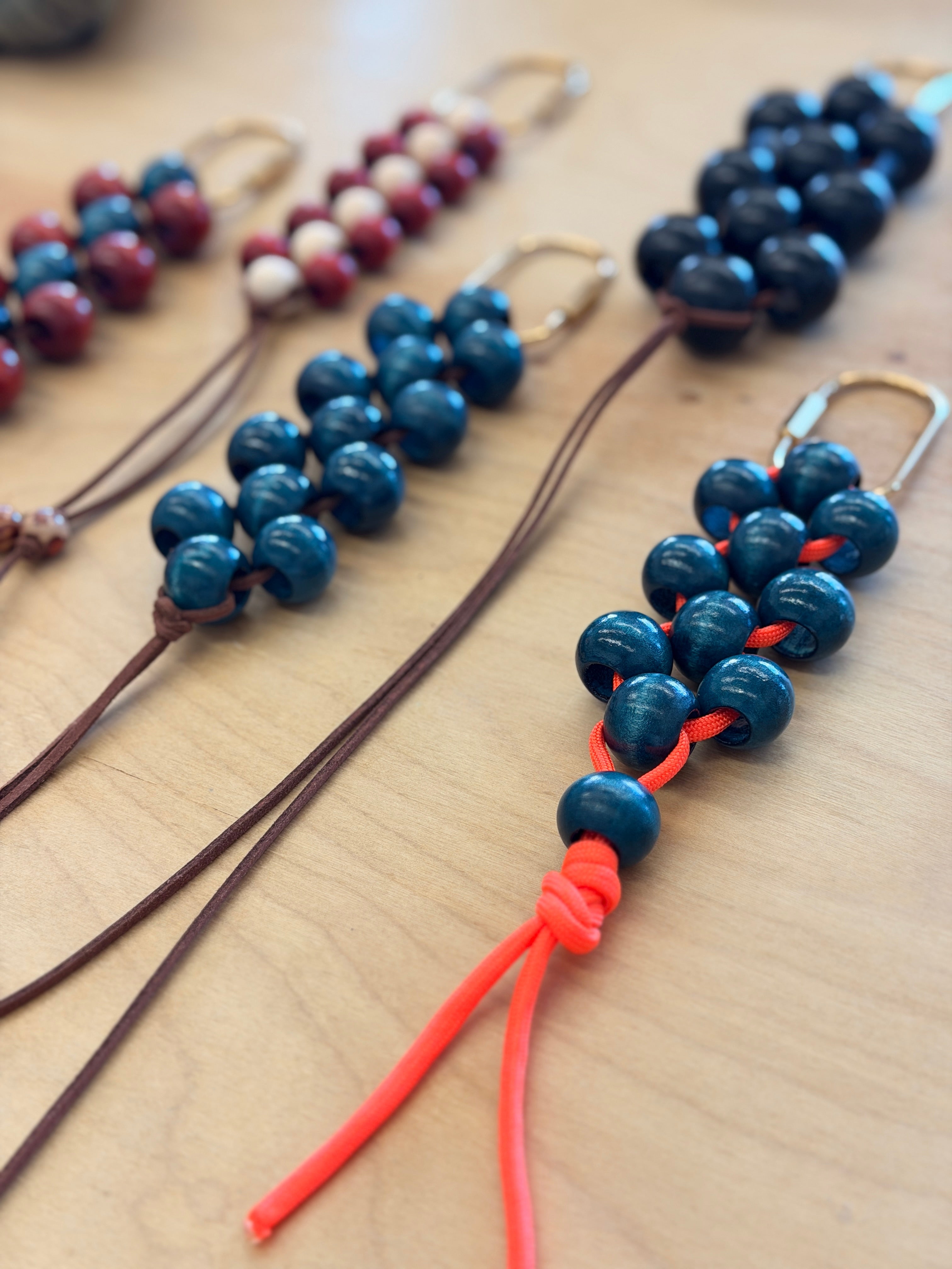 Beaded Bag Charm - These Hands Makers Collective