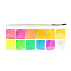 Chroma Blends Neon Watercolor Paint - 13 PC Set