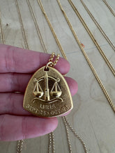 Load image into Gallery viewer, Brass Zodiac Necklace - These Hands Makers Collective