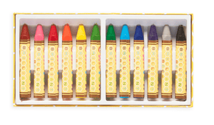 Brilliant Bee Crayons - Set of 12 - These Hands Makers Collective