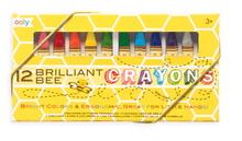 Load image into Gallery viewer, Brilliant Bee Crayons - Set of 12 - These Hands Makers Collective