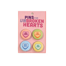 Load image into Gallery viewer, Button - Bye Bye (Pins for Unbroken Hearts) - These Hands Makers Collective