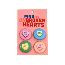 Load image into Gallery viewer, Button - Stay Mad (Pins for Unbroken Hearts) - These Hands Makers Collective