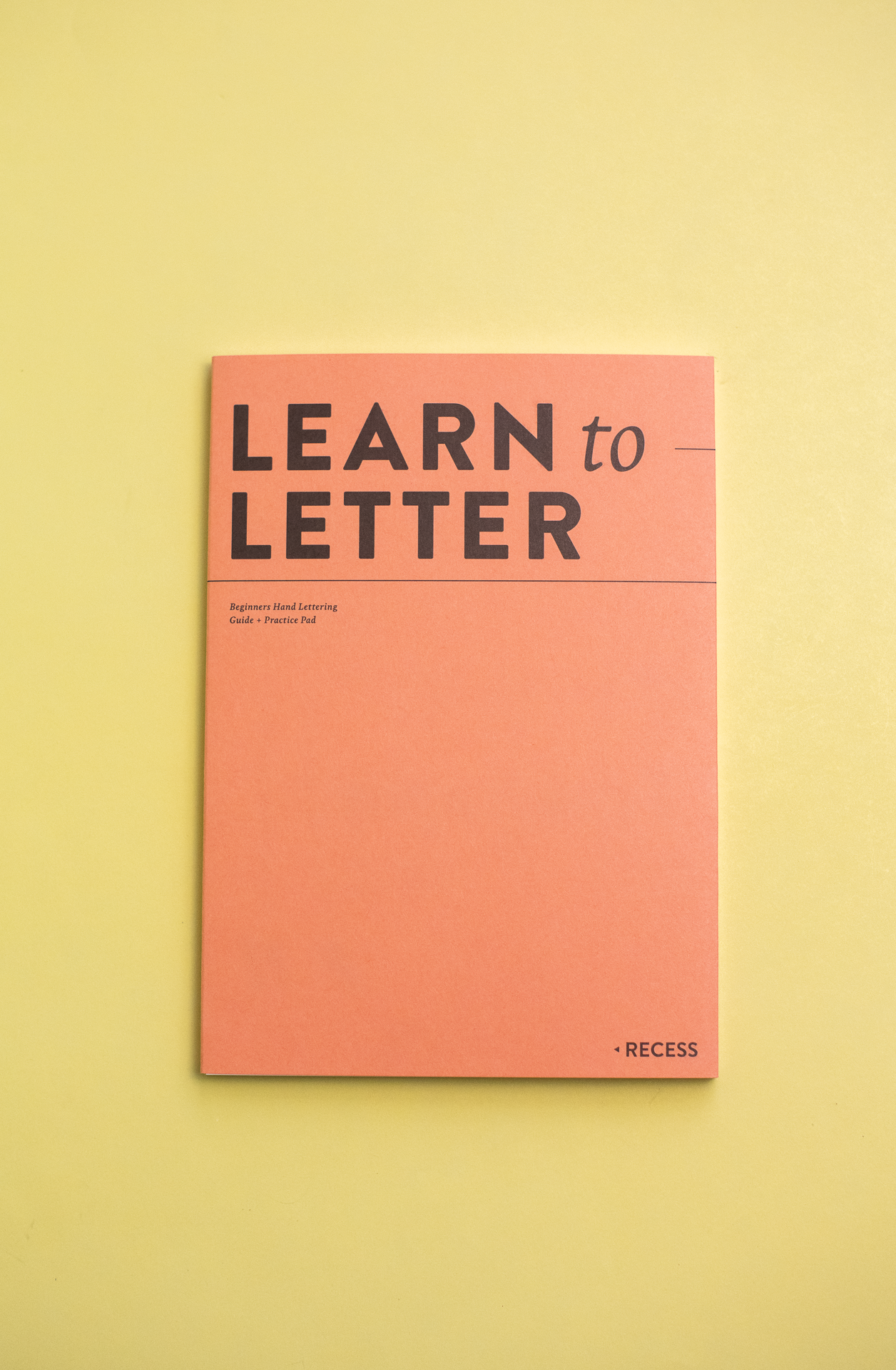 Learn To Letter Notebook: Charcoal