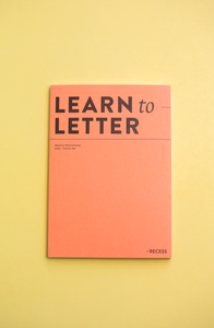 Learn To Letter Notebook: Charcoal