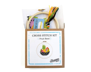 Fruit Bowl Cross Stitch Kit