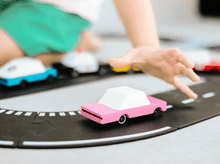 Load image into Gallery viewer, CandyCar Wooden Pink Sedan - These Hands Makers Collective