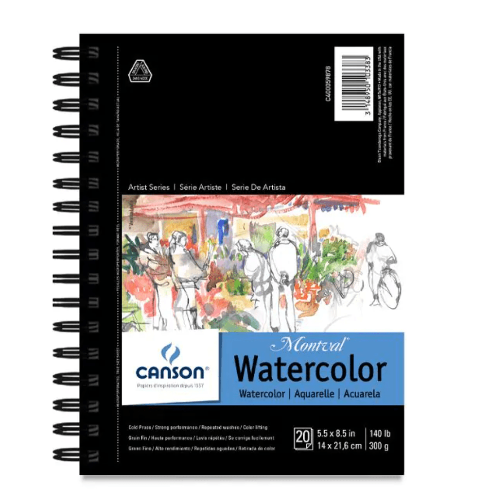 Canson Montval Watercolor Book - These Hands Makers Collective