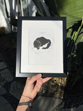 Load image into Gallery viewer, &quot;Cat Nap&quot; Linocut Print by Stavisky Studio - These Hands Makers Collective