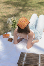 Load image into Gallery viewer, Vintage Floral Foliage Bandana Neckerchief – Soft Cotton: Black