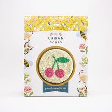 Load image into Gallery viewer, Cherries Punch Needle Kit: Beginner Kit - These Hands Makers Collective