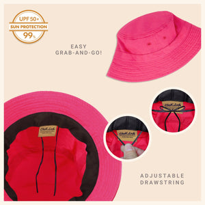 CHOK.LIDS Canvas Bucket Hat: Latte - These Hands Makers Collective