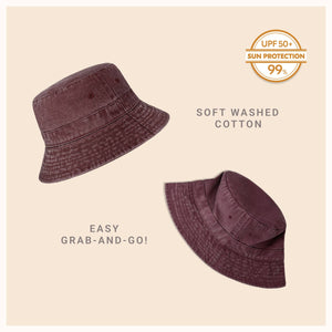 CHOK.LIDS Canvas Bucket Hat: Latte - These Hands Makers Collective