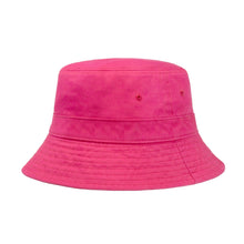 Load image into Gallery viewer, CHOK.LIDS Canvas Bucket Hat: White - These Hands Makers Collective