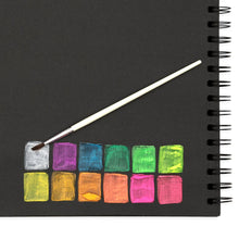 Load image into Gallery viewer, Chroma Blends Neon Watercolor Paint - 13 PC Set - These Hands Makers Collective