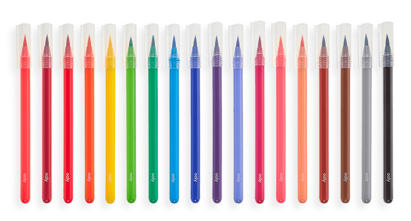 Chroma Blends Watercolor Brush Markers - Set of 18 - These Hands Makers Collective