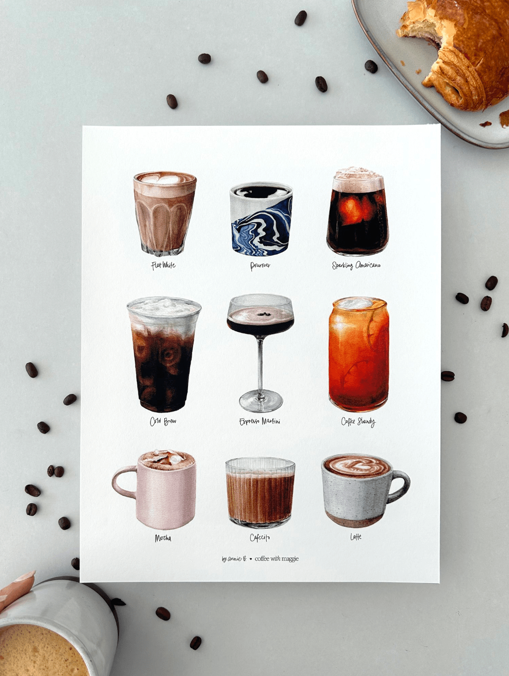 Coffee Date - The Art Print - These Hands Makers Collective