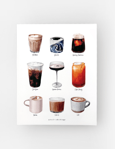 Coffee Date - The Art Print - These Hands Makers Collective