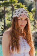 Load image into Gallery viewer, 🌿 Colorful Paisley Headscarf - Retro, Colorful, Chic: Blue - These Hands Makers Collective