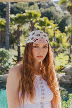 Load image into Gallery viewer, 🌿 Colorful Paisley Headscarf - Retro, Colorful, Chic: Blue - These Hands Makers Collective