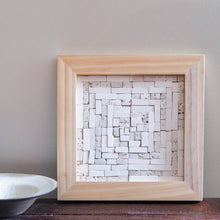 Load image into Gallery viewer, "Offset - Travertine" -  Beginner Mosaic Kit - Wall Art