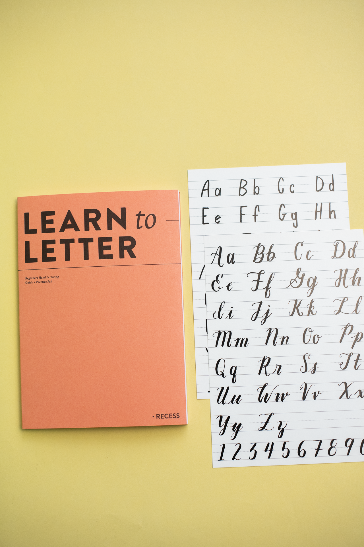 Learn To Letter Notebook: Charcoal