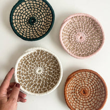 Load image into Gallery viewer, Naomi Mini Bowls - Stack of 4, Group Kit: Ivory; Blush; Spruce; Rust