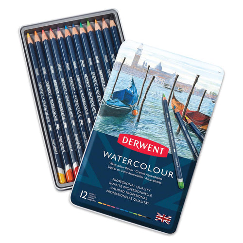 Derwent Watercolor Pencil Set of 12 - These Hands Makers Collective